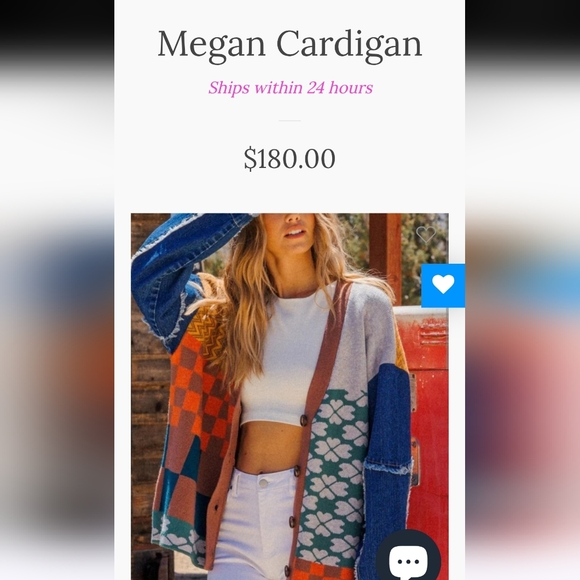 Ces Femme Multicolor Patchwork Cardigan - Picture 4 of 13